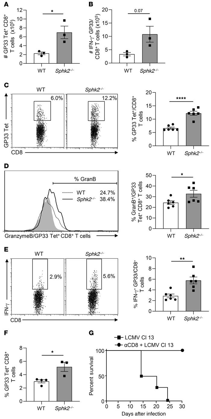 Deletion of SphK2 causes lethal CD8+ T cell–mediated immunopathology upo...