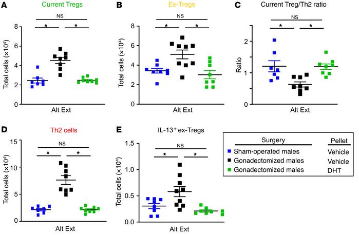 AR signaling improves Treg stability during ongoing allergic airway infl...