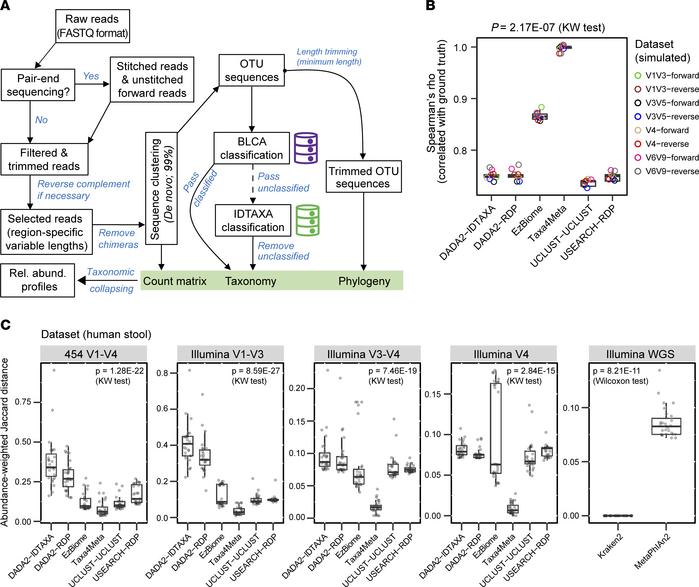 Taxa4Meta-based taxonomic profiling of 16S amplicon data.
(A) Schematic ...