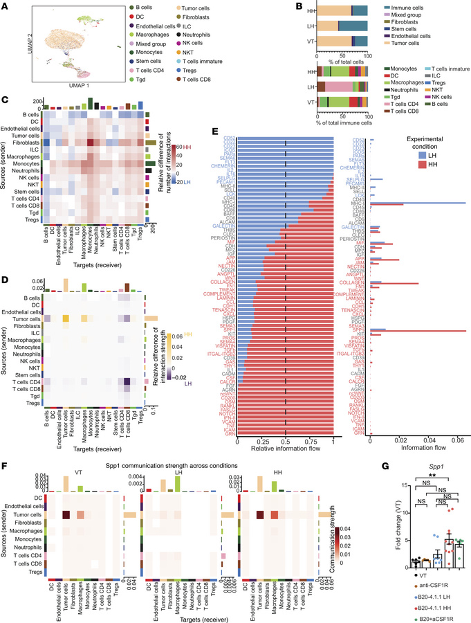 Single-cell analysis identifies SPP1-centered epithelial-to-myeloid comm...