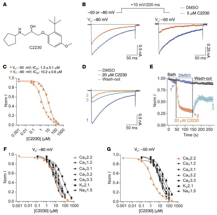 Identification of the aryloxy-hydroxypropylamine compound C2230 as a pre...