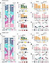 Descriptive statistics of the discovery cohort and validation cohort 1.