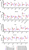 HexA activity and GM2 ganglioside levels in the nerves and peripheral organ