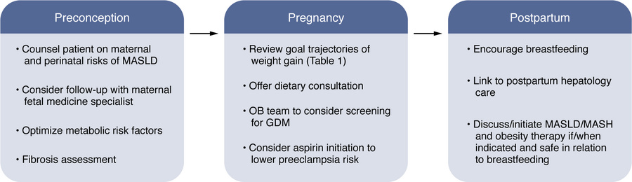 MASLD-specific management recommendations from preconception through del...