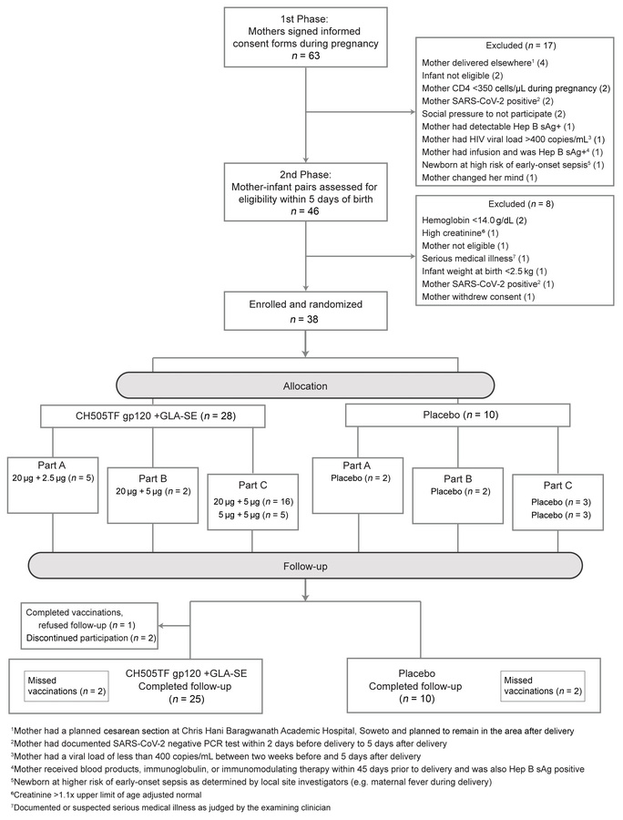 CONSORT diagram.
Flow of participants, from screening to randomization, ...