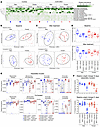 Divergent gut microbiome composition at baseline predisposes Cox-DKO mice t