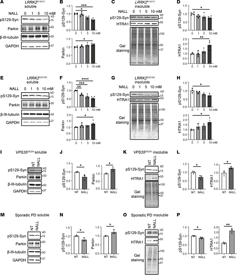 NALL exhibits broad neuroprotective effects across familial and sporadic...