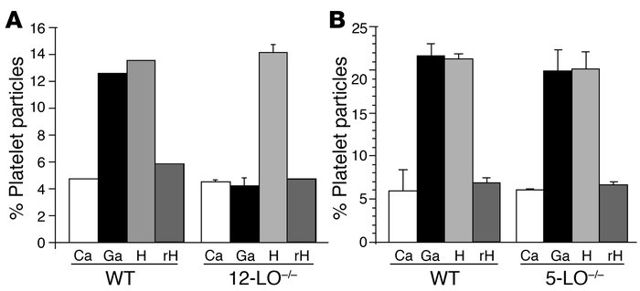 Effect of anti–GPIIIa49–66 and 12(S)-HETE on murine platelet fragmentati...