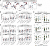 Differences by HBV outcome in global B cell populations are minimal and obs