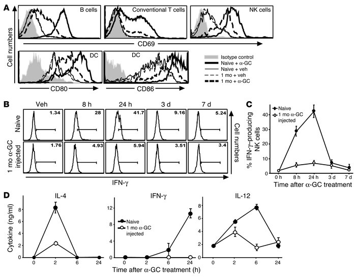 Anergic NKT cells are defective in transactivating B cells, conventional...