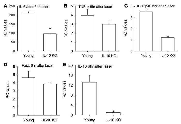 Quantitative real-time PCR gene expression analysis of macrophage-rich l...