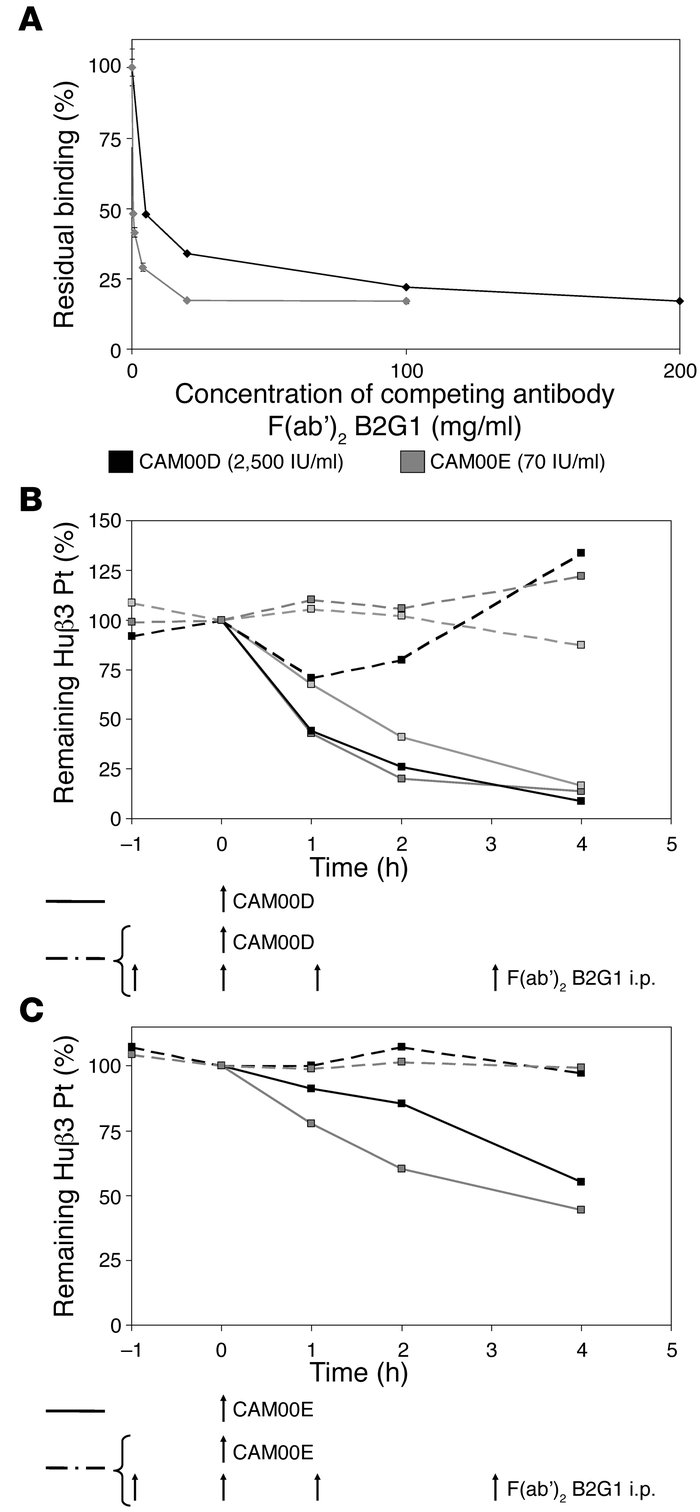 Platelet destruction studies in the murine model with polyclonal HPA-1a ...