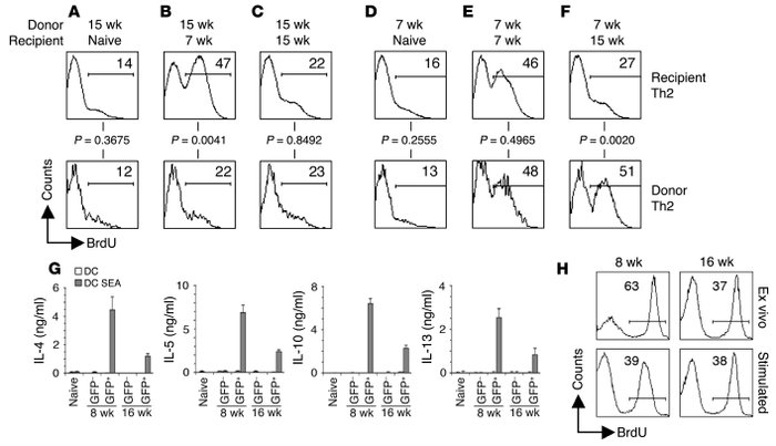 Cell-intrinsic Th2 hyporesponsiveness is induced by repeated stimulation...