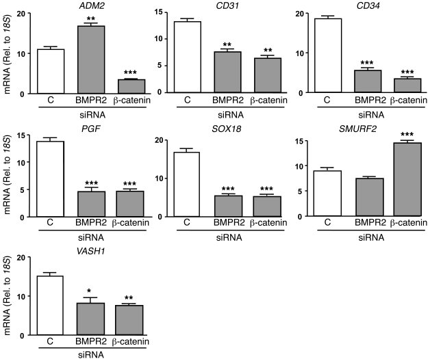 Confirmation of gene expression changes suggested by microarray.
Of the ...