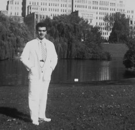 Frank Abboud as a resident at Milwaukee County Hospital.