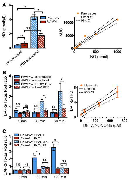 Human sinonasal ALI cultures exhibit T2R38-dependent apical NO diffusion...