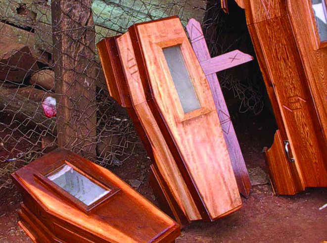 A burgeoning local industry in Uganda: the making of coffins, big and sm...