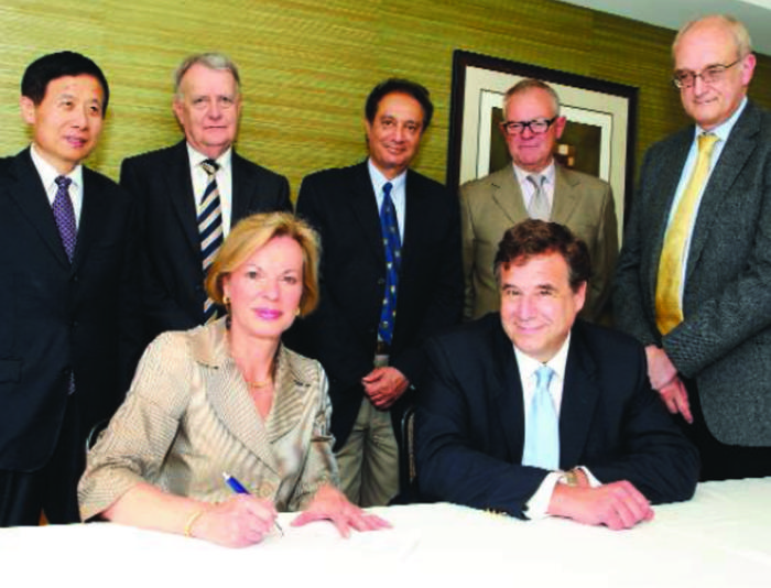 The formal start of the Global Alliance for Chronic Diseases, with Eliza...